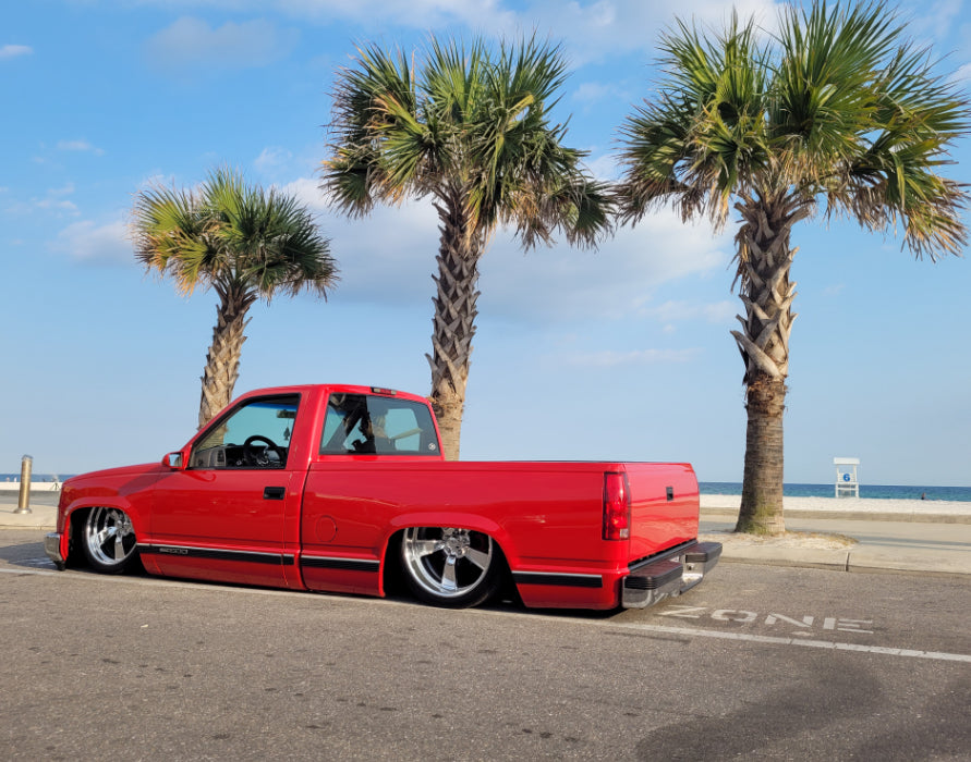 C/K Society 2NDHND Lowered GMC, Chevrolet C1500 Single Cab Signature Series Unisex T-shirt