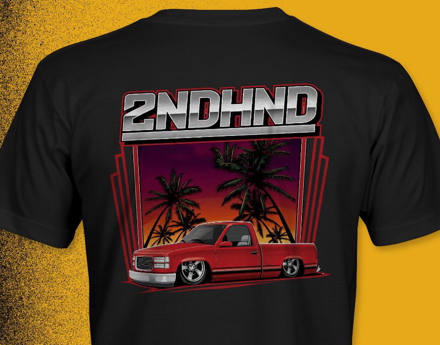 C/K Society 2NDHND Lowered GMC, Chevrolet C1500 Single Cab Signature Series Unisex T-shirt