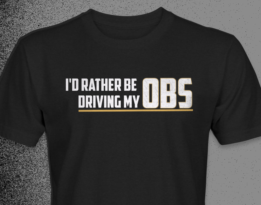 C/K Society "I'd Rather Be Driving My OBS" Chevy, GMC '88-98 Short-Sleeve Unisex T-Shirt