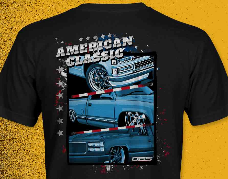 Chevy, GMC OBS Triple Threat American Classic Unisex T-Shirt V2