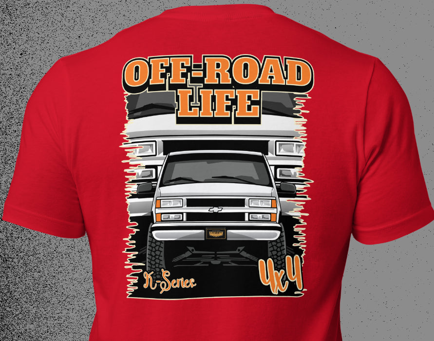 Chevy OBS 4x4 K1500 Off-Road Life Unisex T-shirt