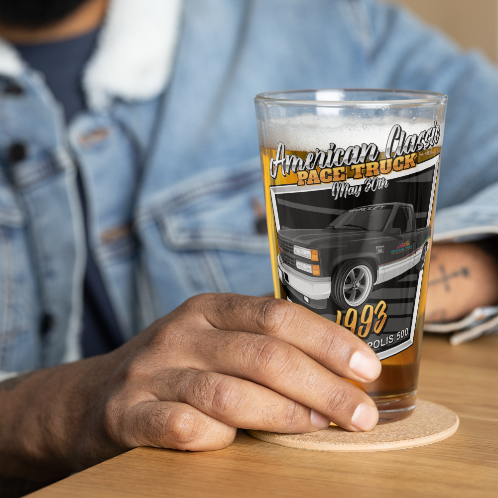Chevrolet C1500 1993 Indianapolis 500 Pace Truck Shaker pint glass