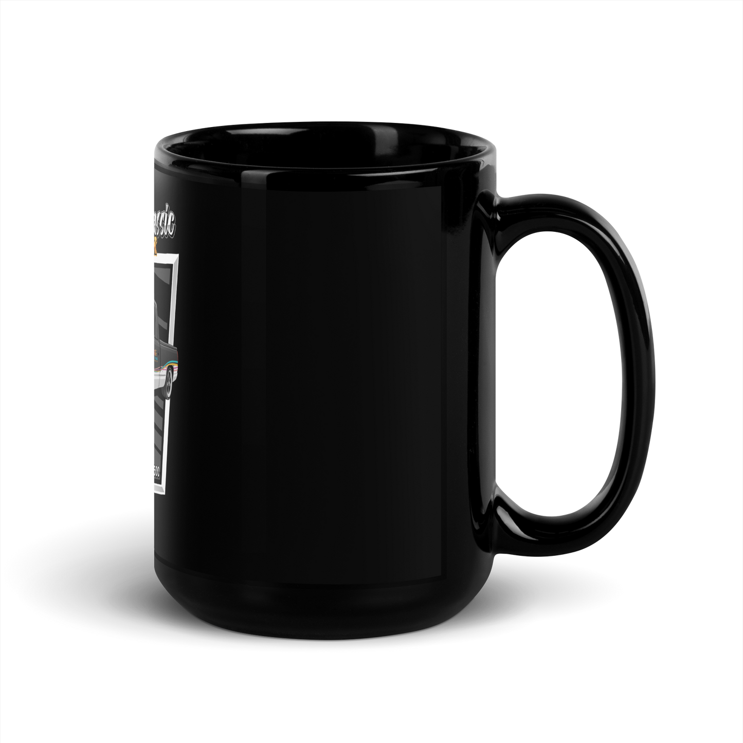 Chevrolet OBS 1993 Indy 500 Pace Truck Black Glossy Mug