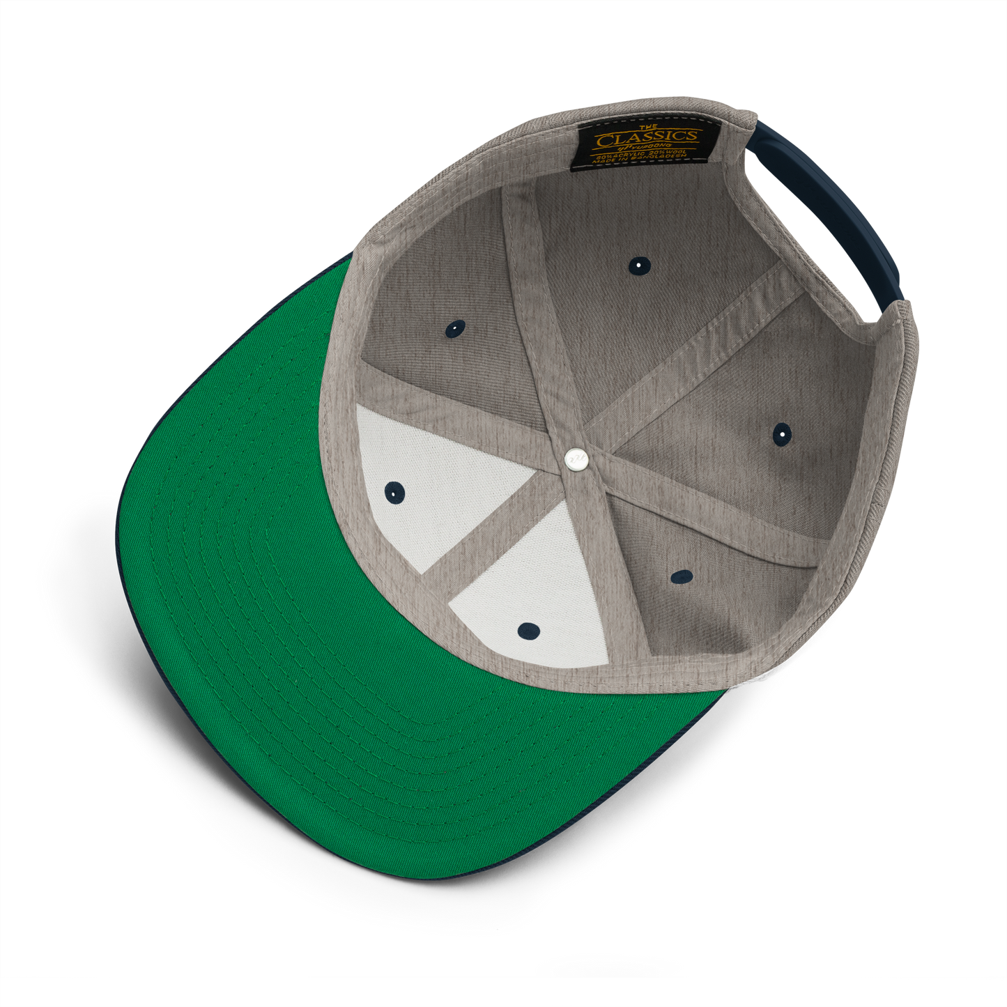 C/K Society Chevrolet, GMC OBS Silver Yupoong Flatbill Snapback Hat
