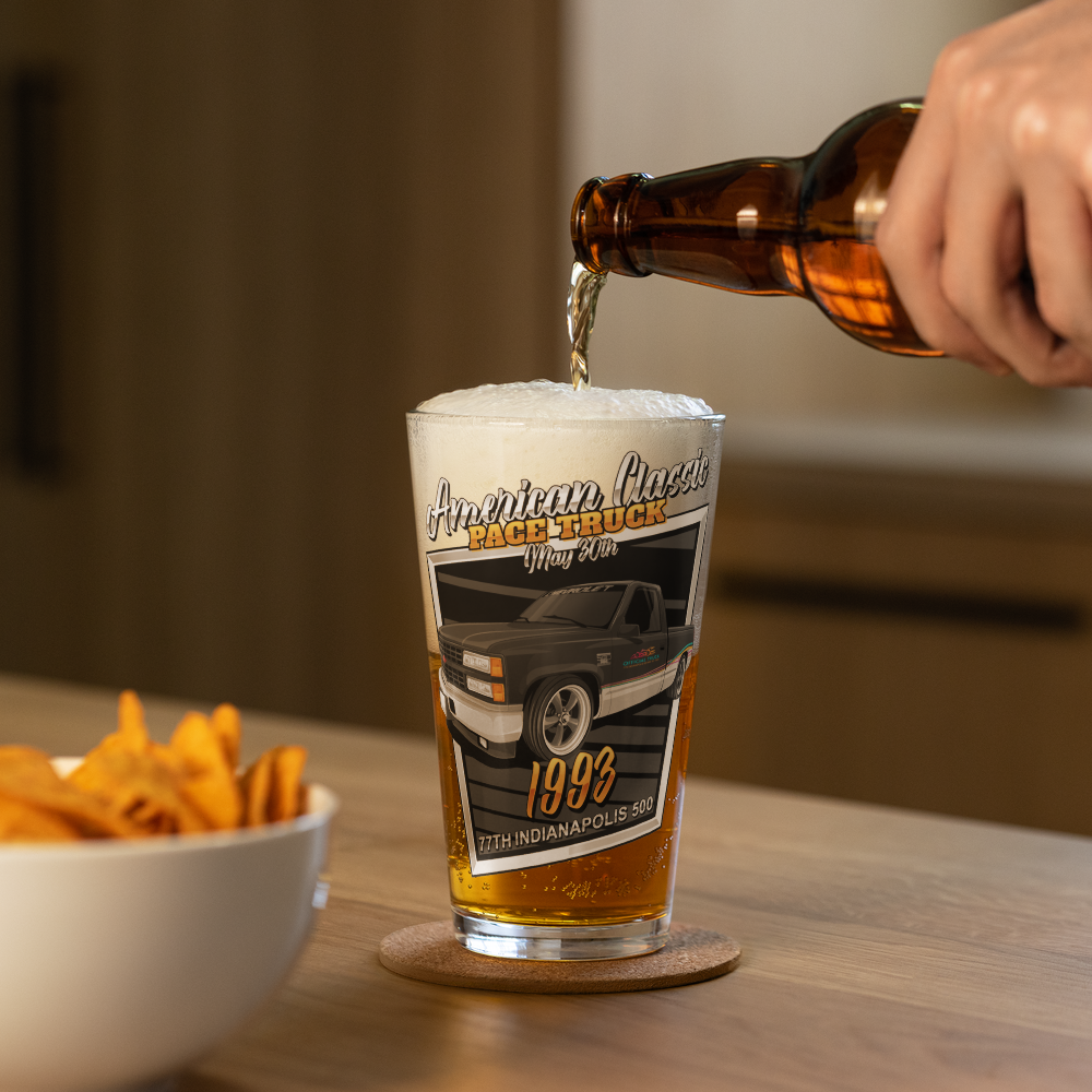 Chevrolet C1500 1993 Indianapolis 500 Pace Truck Shaker pint glass
