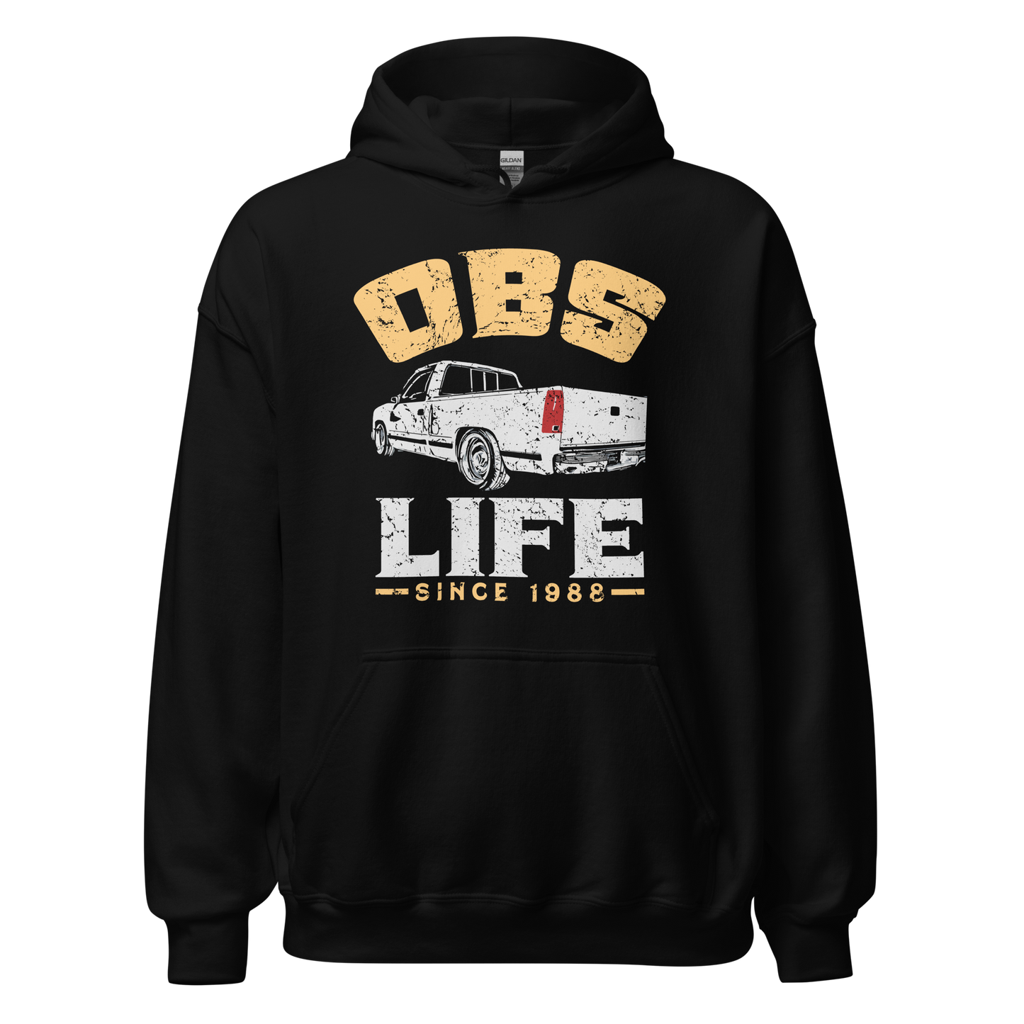 OBS Chevy, GMC C1500 Pickup Lowered OBS Life Unisex Hoodie