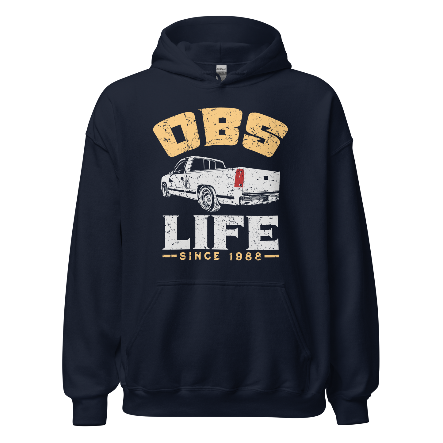 OBS Chevy, GMC C1500 Pickup Lowered OBS Life Unisex Hoodie