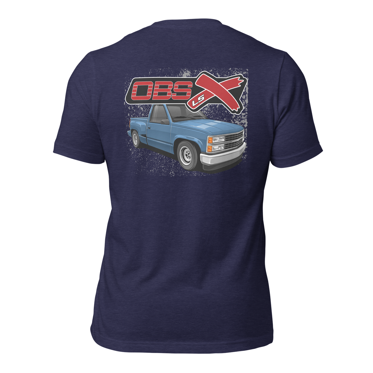OBS LSX Chevy, GMC '88-98 Single Cab Stepside Unisex T-shirt