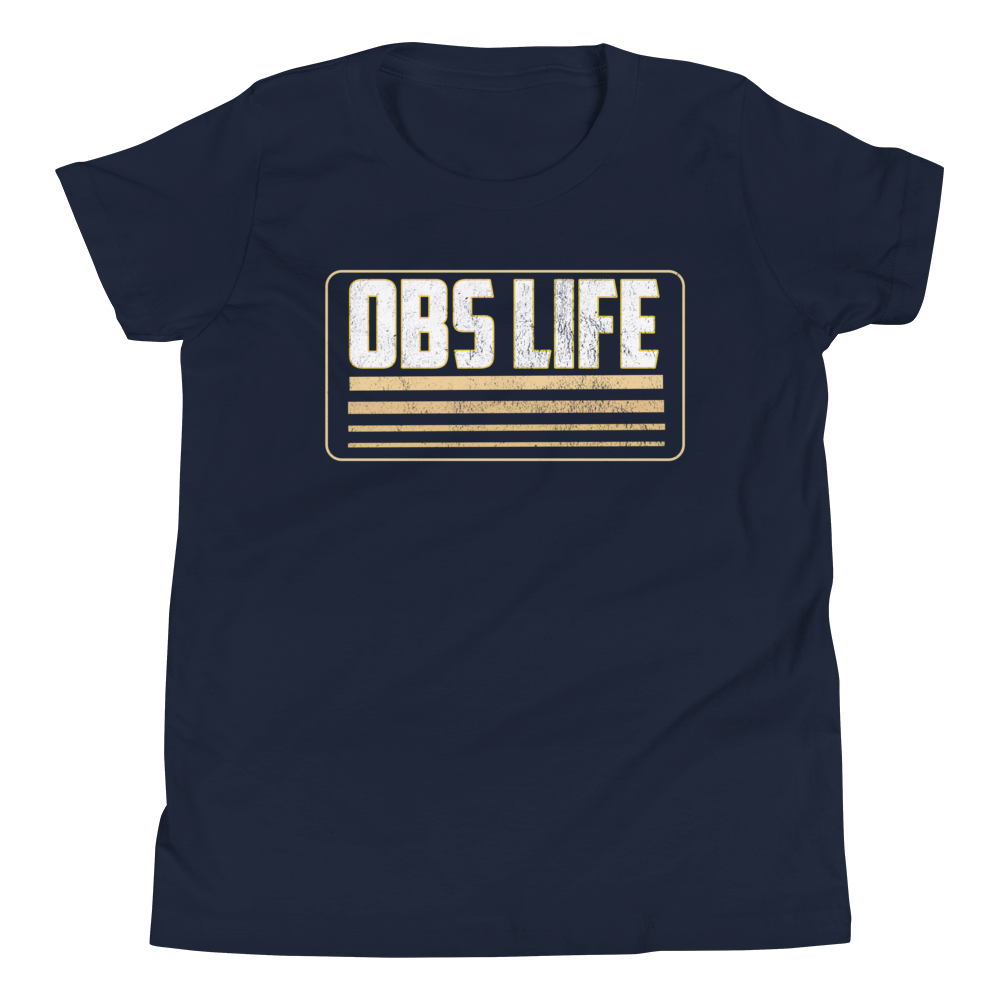 C/K Society OBS Life Distressed Chevrolet, GMC Kids/Youth Short Sleeve T-Shirt