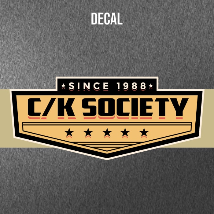 C/K Society Chevrolet | GMC 4" Main Logo Decal