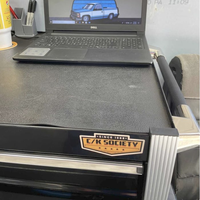 C/K Society Chevrolet | GMC 4" Main Logo Decal