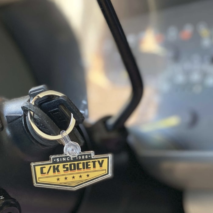 C/K Society Main Logo OBS Chevy GMC Keychain