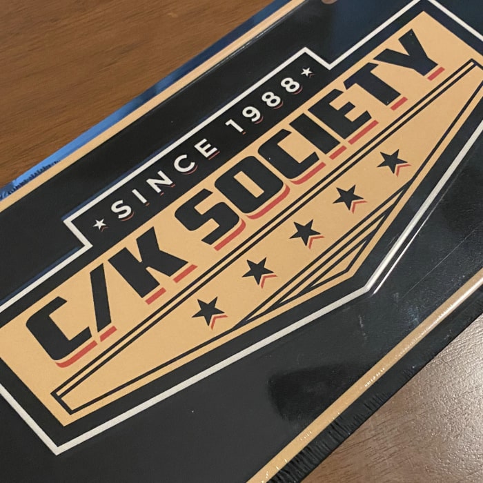 C/K Society Main Logo Embossed Front License Plate Chevrolet | GMC
