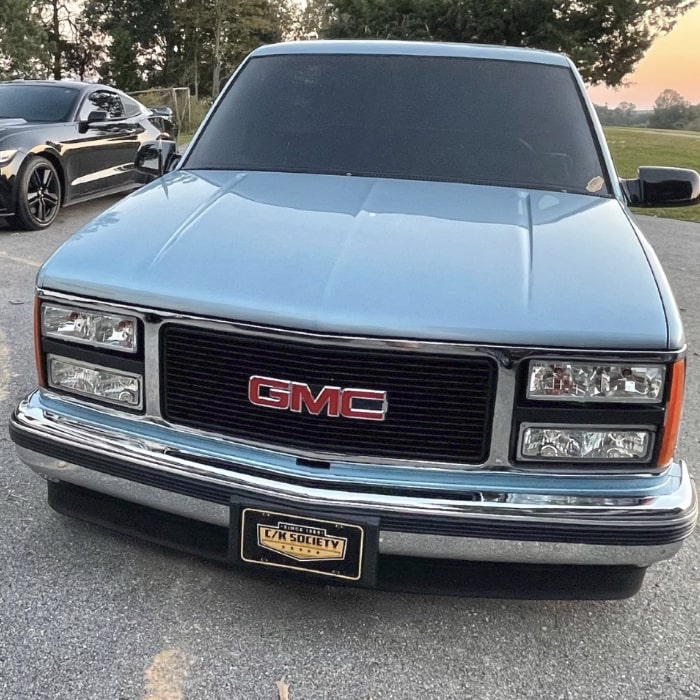 C/K Society Main Logo Embossed Front License Plate Chevrolet | GMC