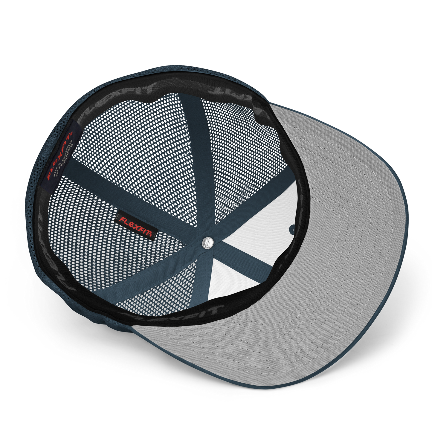 C/K Society Chevrolet, GMC Navy Flexfit Closed-back trucker cap