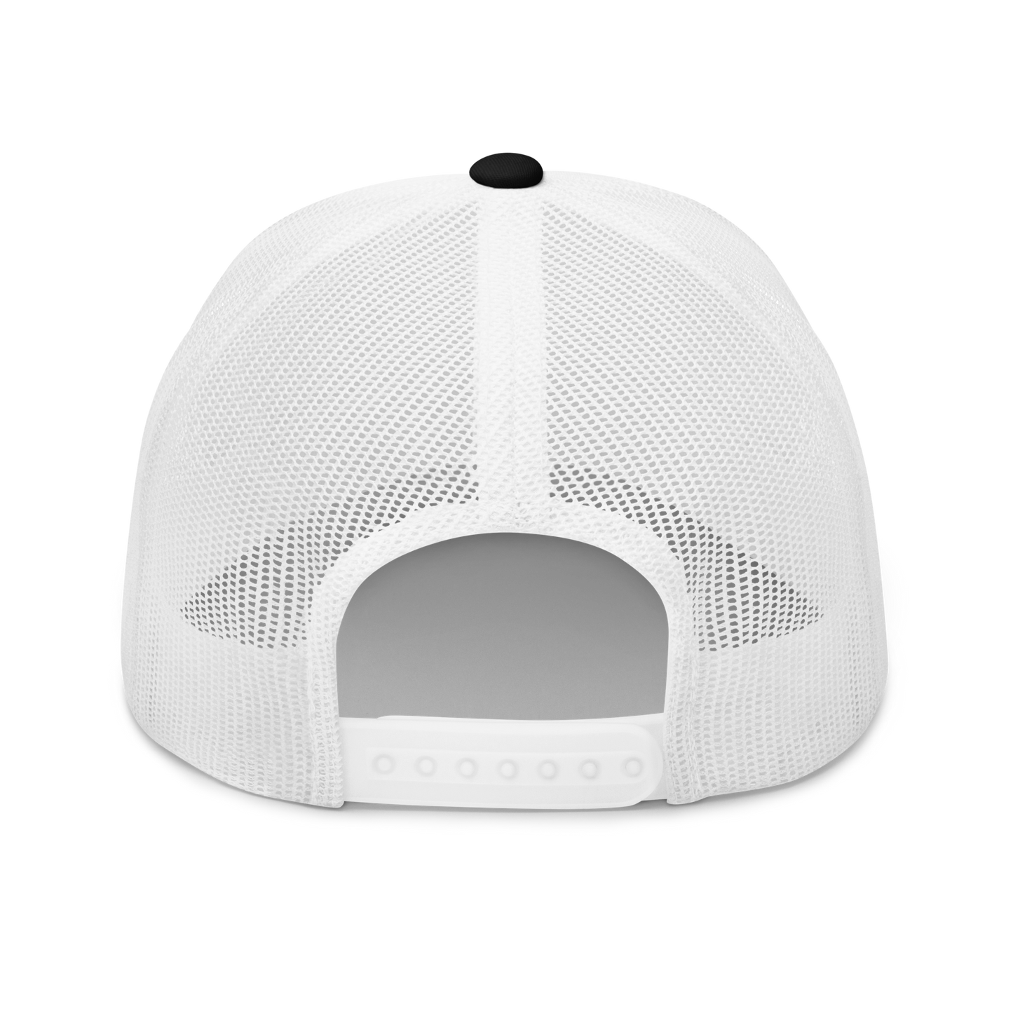 C/K Society Chevrolet, GMC Black/White Yupoong 6606 Retro Trucker Hat