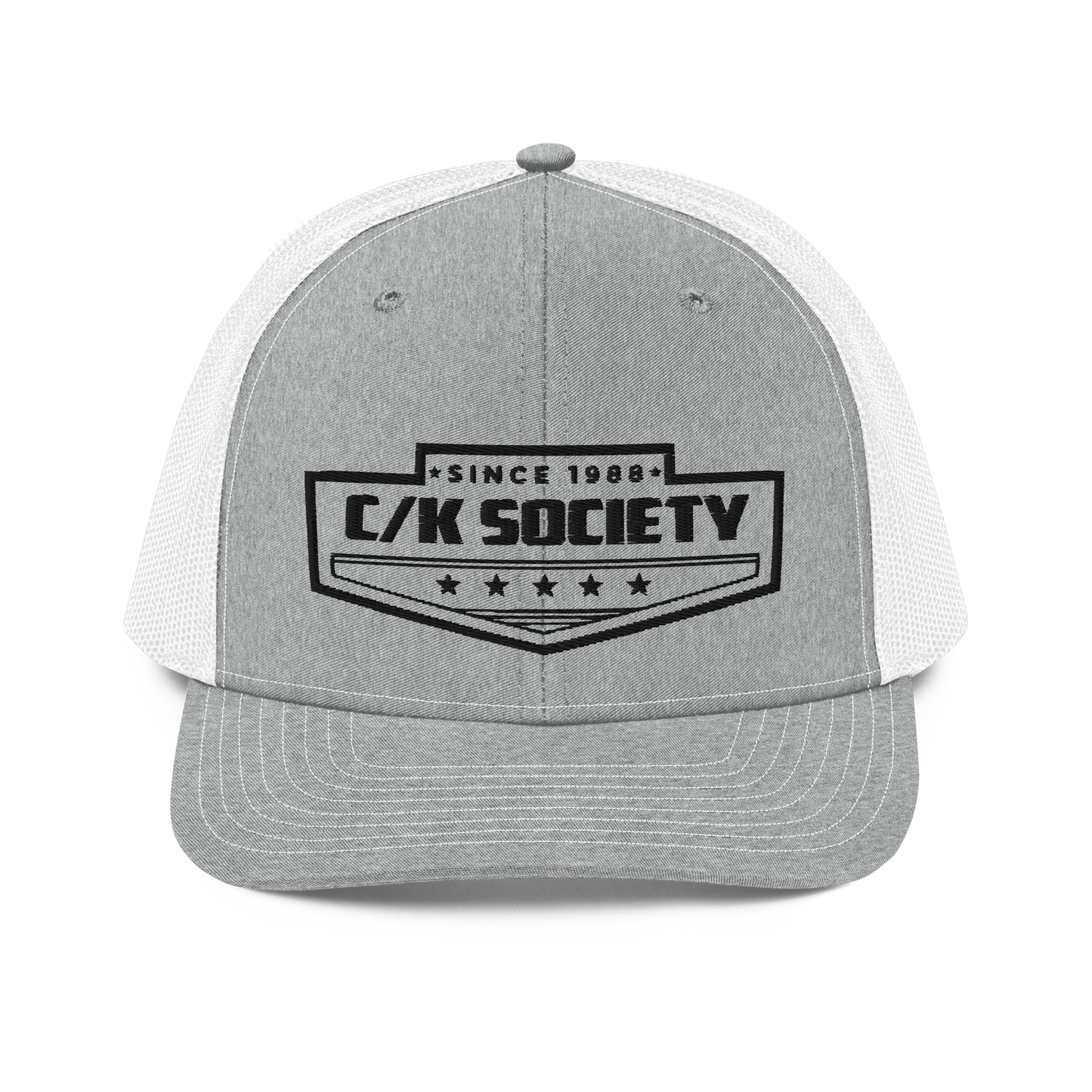 C/K Society Chevrolet, GMC OBS Grey/White Richardson 112 Trucker Cap