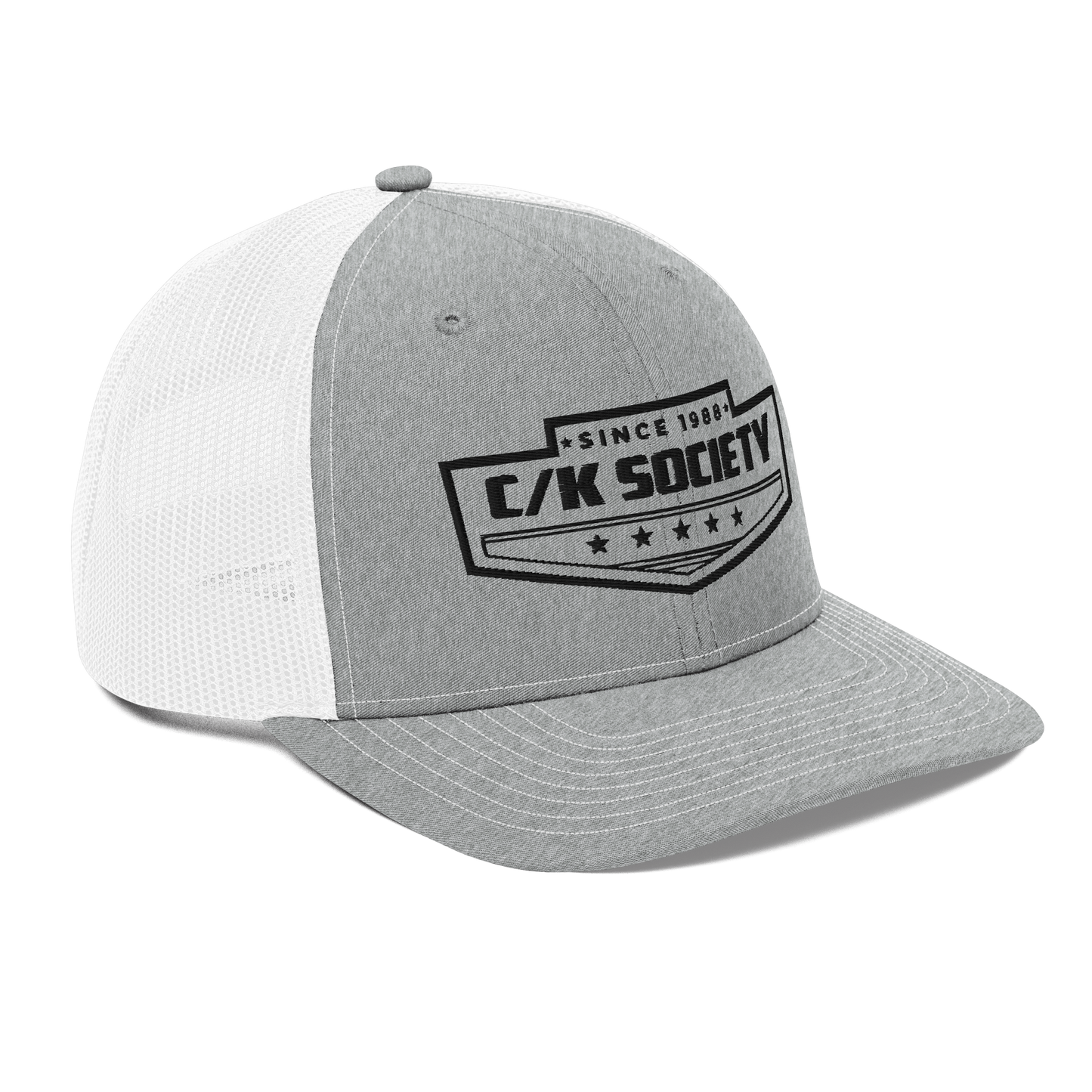 C/K Society Chevrolet, GMC OBS Grey/White Richardson 112 Trucker Cap