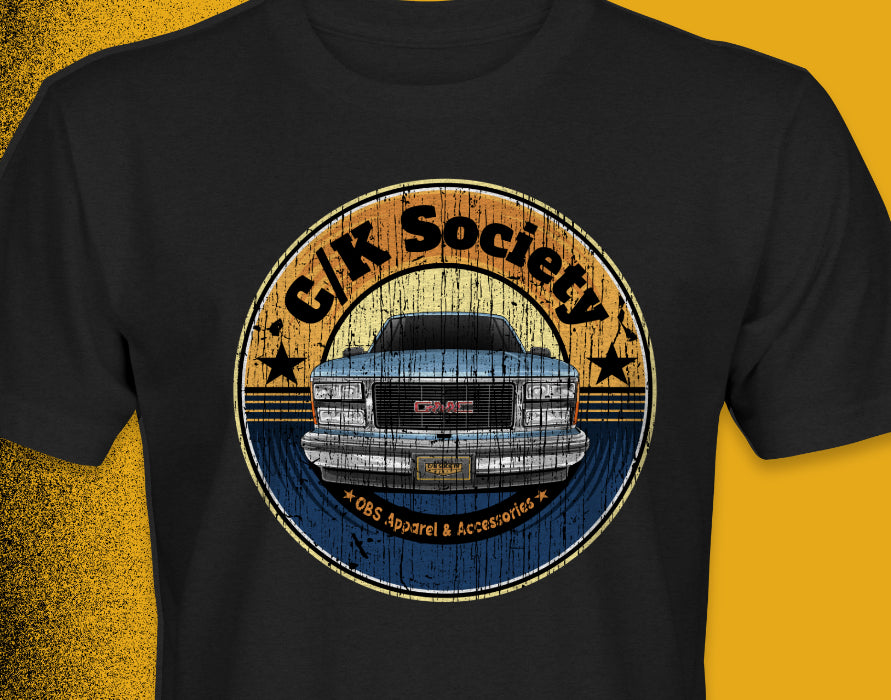 C/K Society GMC OBS '88-98 C1500 Vintage Front End Short-Sleeve Unisex T-Shirt