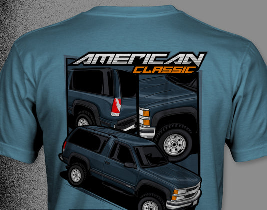 American Classic Lifted 2Door K1500 4×4 Chevrolet Tahoe, Blazer | GMC Yukon Unisex T-shirt