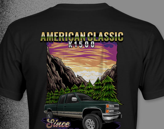 C/K Society American Classic K1500 4×4 Extended Cab T-Shirt | Chevrolet, GMC