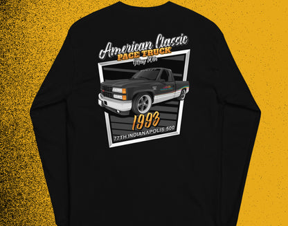 Chevrolet OBS 1993 Indy 500 Pace Truck American Classic Men’s Long Sleeve Shirt
