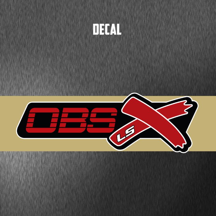 C/K Society OBS LSX Main Logo Decal | Chevrolet, GMC LS Swap