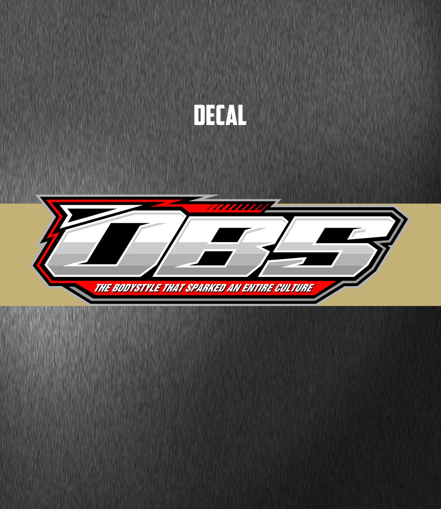 OBS Chevy Truck 5" Premium Vinyl Decal | 1988-1998 C/K