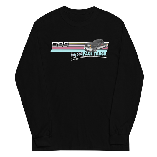 OBS Chevrolet 1993 Indy 500 Pace Truck Men’s Long Sleeve Shirt