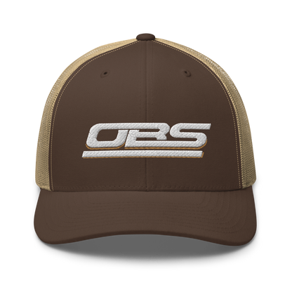 C/K Society OBS Chevrolet, GMC Brown/Khaki Yupoong Retro Trucker Hat