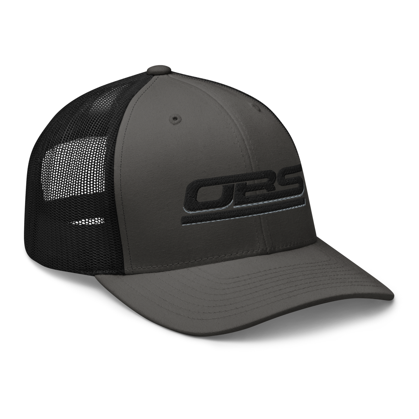 C/K Society OBS Chevrolet, GMC Charcoal/Black Yupoong Trucker Cap