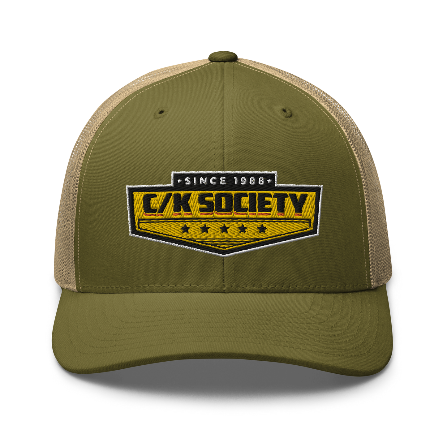 C/K Society Chevrolet, GMC OBS Moss/Khaki Trucker Hat