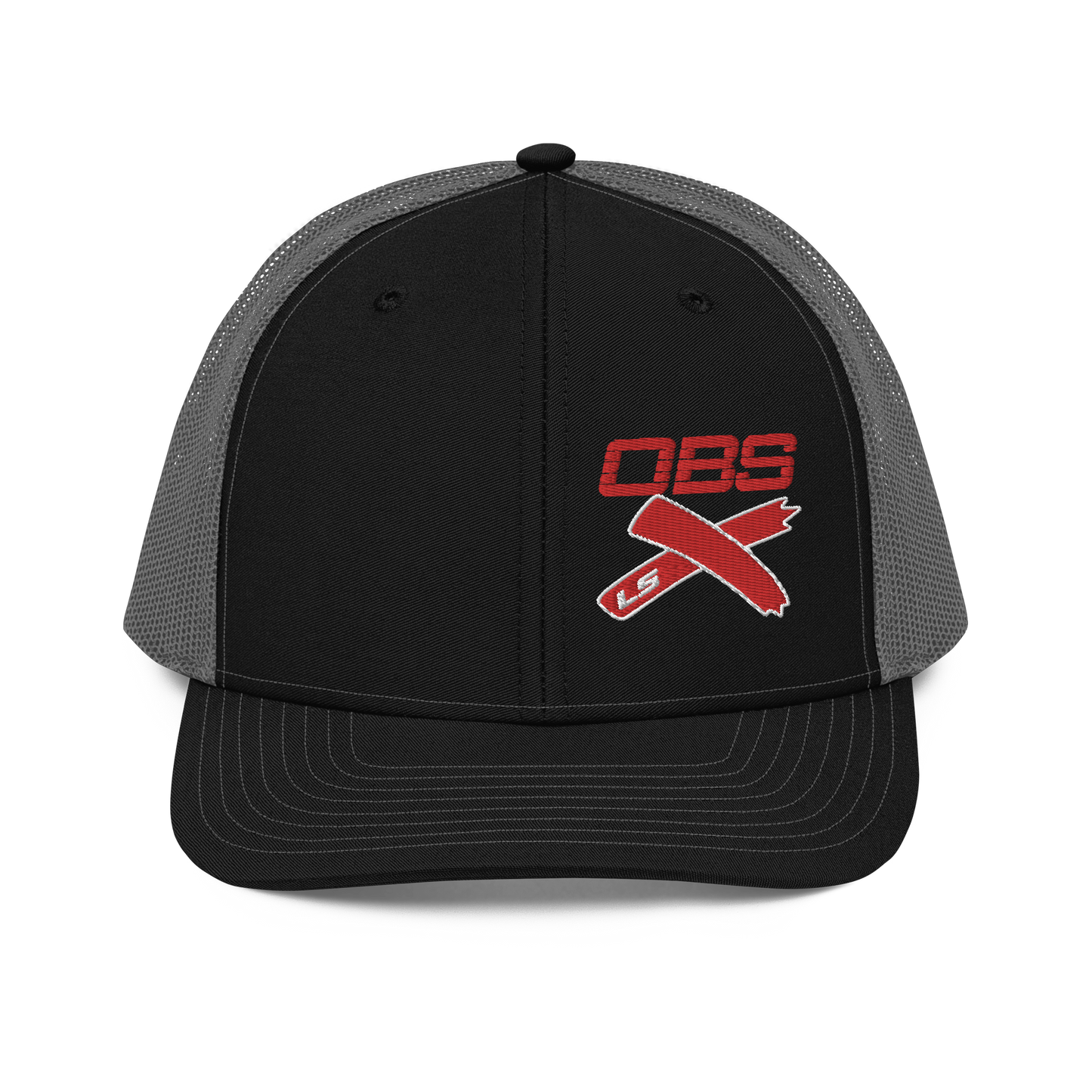 OBS LSX Chevy, GMC Black/Charcoal Richardson 112 Trucker Cap