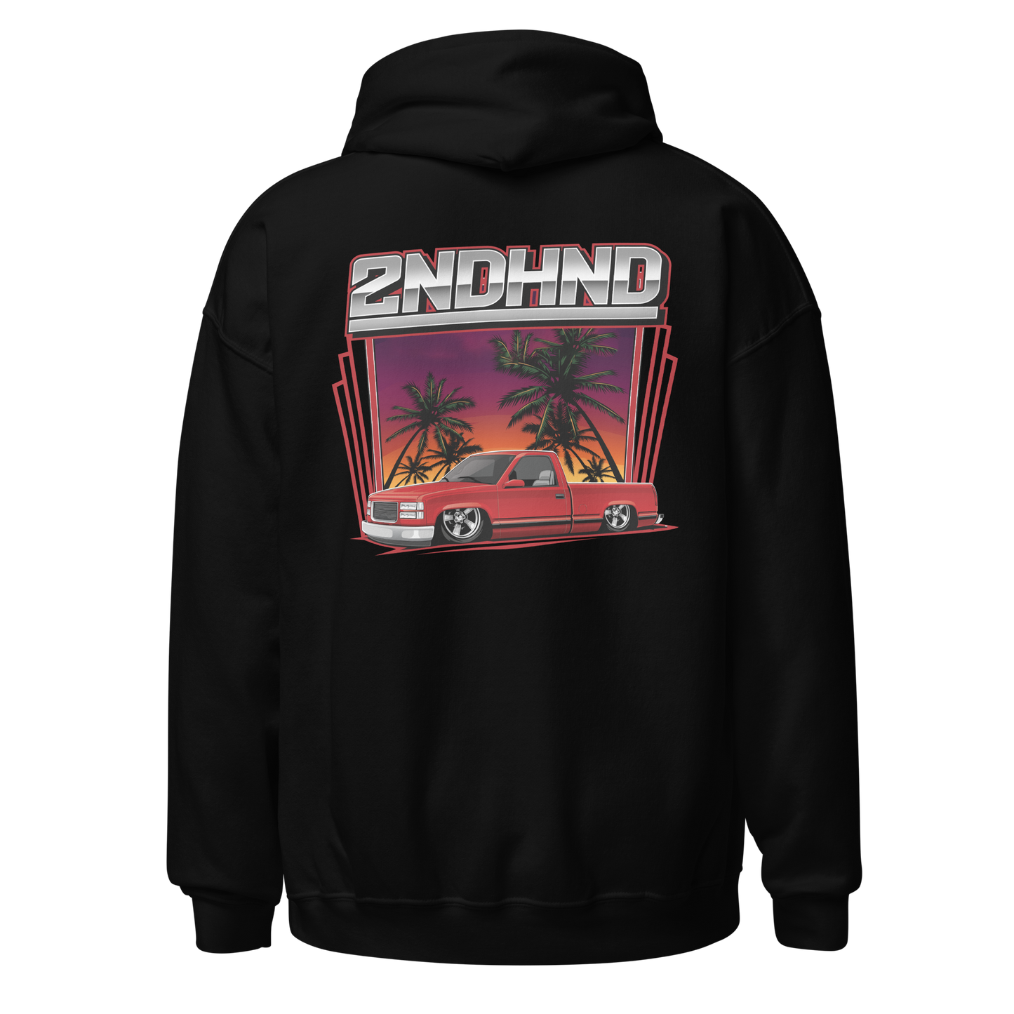 C/K Society 2NDHND Lowered GMC, Chevrolet C1500 Single Cab Unisex Hoodie