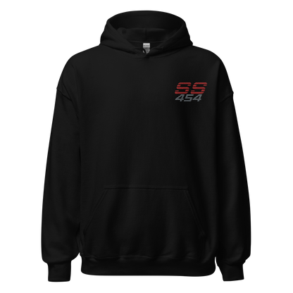 Chevy 454 SS 1990 OBS Truck Unisex Embroidered Hoodie