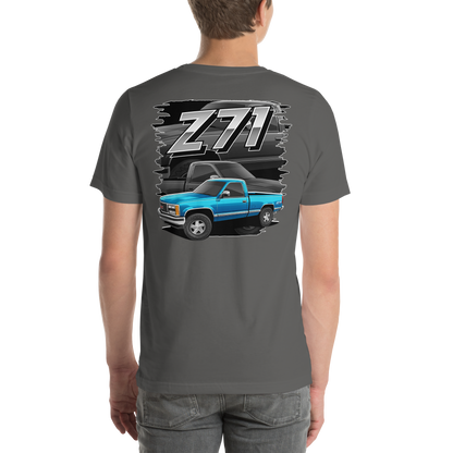 C/K Society OBS K1500 4x4 Z71 Regular Cab Short-Sleeve Unisex T-shirt | Chevrolet, GMC