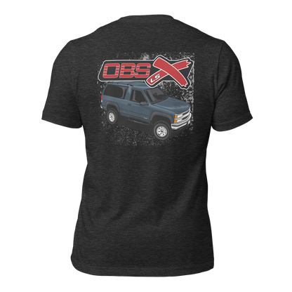 OBS LSX Chevy, GMC 2DR K1500 4x4 Tahoe, Yukon Short-Sleeve Unisex T-shirt