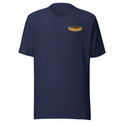 C/K Society Lowered Extended Cab American Classic Short-sleeve Unisex T-shirt | Chevrolet, GMC