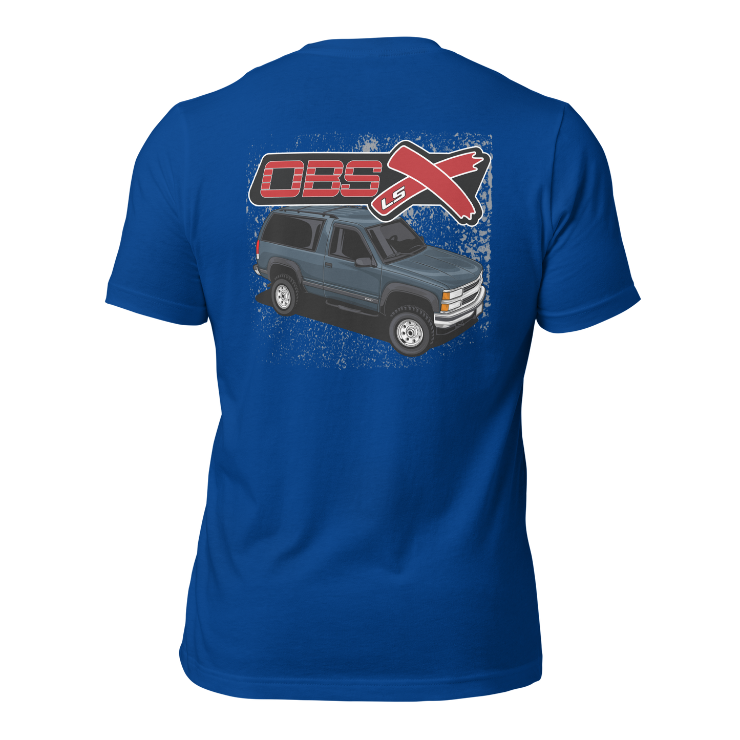 OBS LSX Chevy, GMC 2DR K1500 4x4 Tahoe, Yukon Short-Sleeve Unisex T-shirt