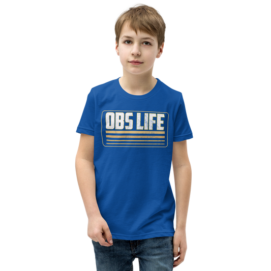 C/K Society OBS Life Distressed Chevrolet, GMC Kids/Youth Short Sleeve T-Shirt