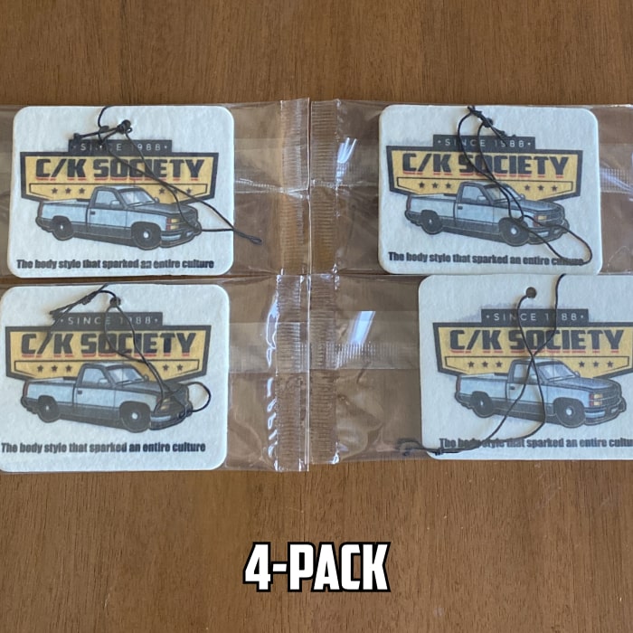 C/K Society Vanilla Air Freshener (4-pack)