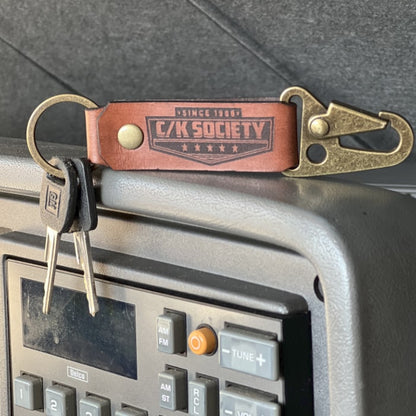 C/K Society OBS Chevrolet, GMC ’88-98 Leather Keychain
