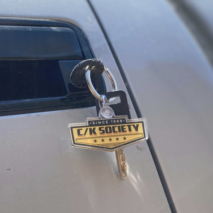 C/K Society Main Logo OBS Chevy GMC Keychain