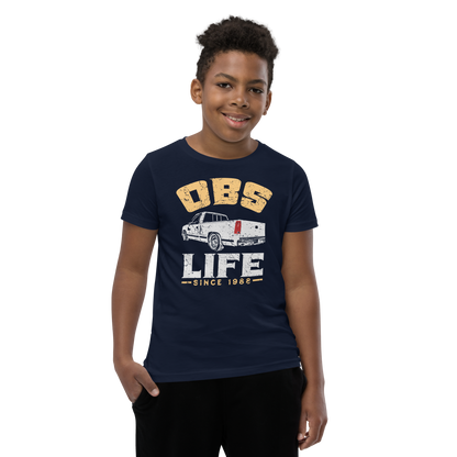 C/K Society OBS LIFE Chevy / GMC Lowered C1500 T-Shirt Kids/Youth Short Sleeve T-Shirt