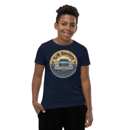 C/K Society Vintage GMC OBS C1500 Front End Unisex Kids/Youth Short Sleeve T-Shirt